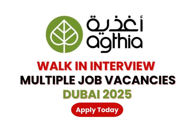 Agthia Group Walk-In Interview