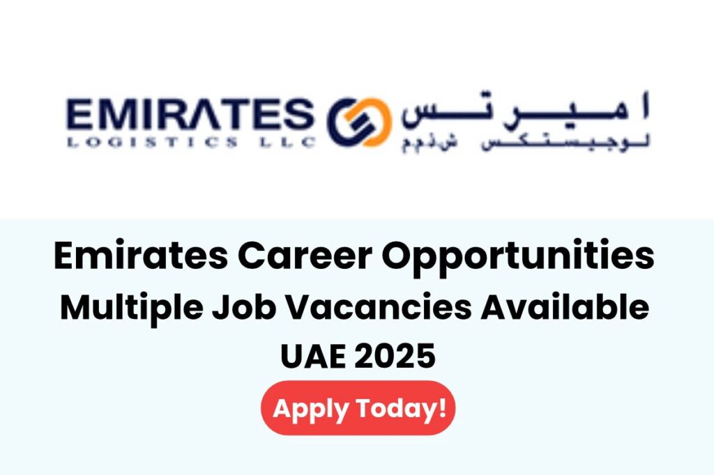 Emirates Logistics career opportunities 2025