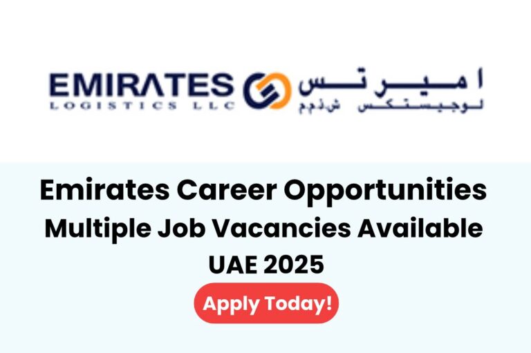 Emirates Logistics career opportunities 2025