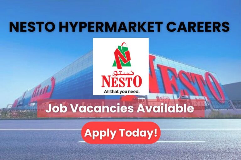 Nesto hypermarket careers 2025 - job vacancy dubai