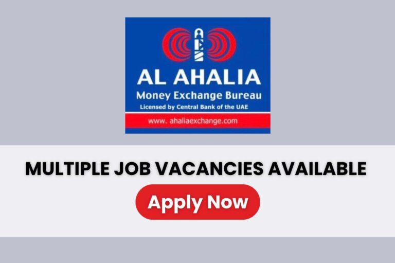 Al Ahalia Money Exchange career - job vacancies