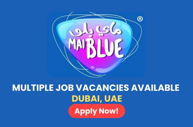 Mai Blue Careers Walk-in interview 2025