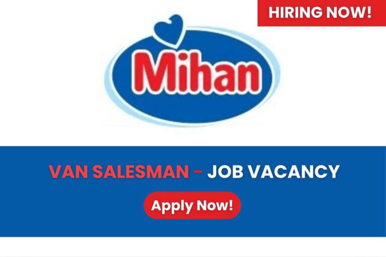 Mihanario Careers UAE- Van Salesman Job Vacancy