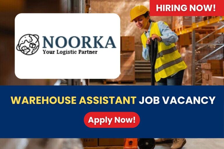 Noorka Logistics Careers - warehouse assistant job vacancy in dubai