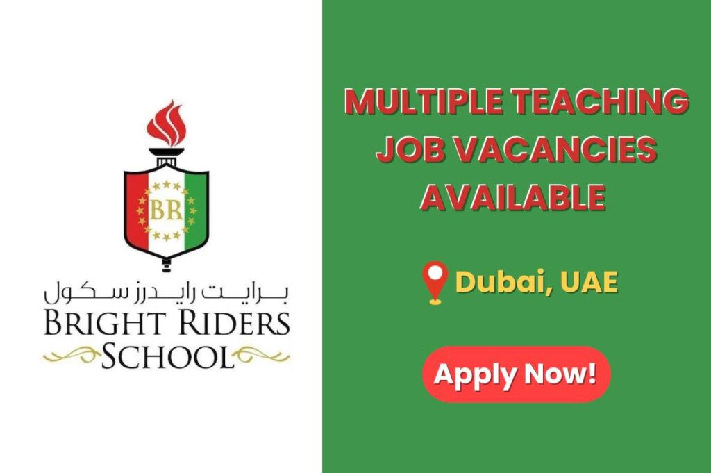 Bright Riders School Dubai Careers 2025 Teaching job openings