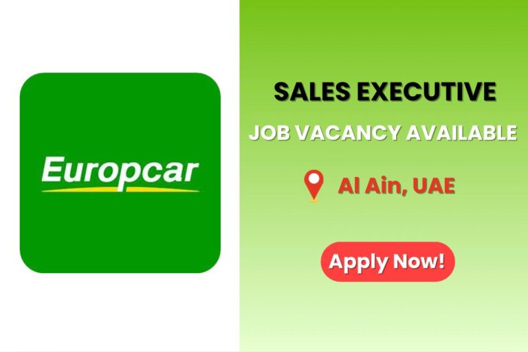 Europcar Careers Hiring Sales Executive job uae