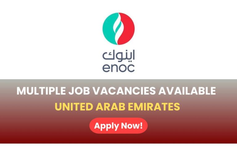 ENOC Career Dubai Job Vacancies 2026