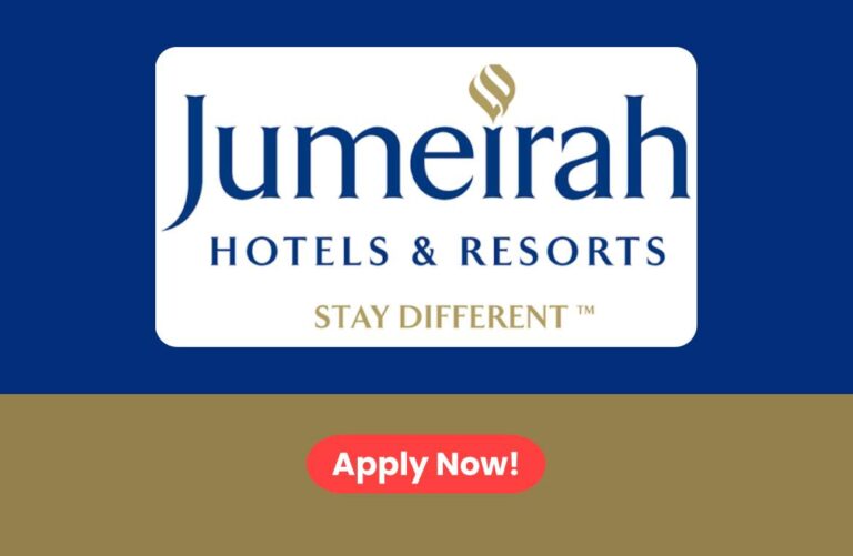 Jumeirah Group Hiring 2026: Job Vacancies in UAE