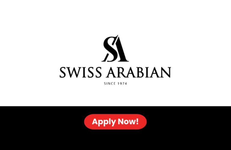 Swiss Arabian Perfumes Group Career 2026: Job Vacancy in Sharjah UAE