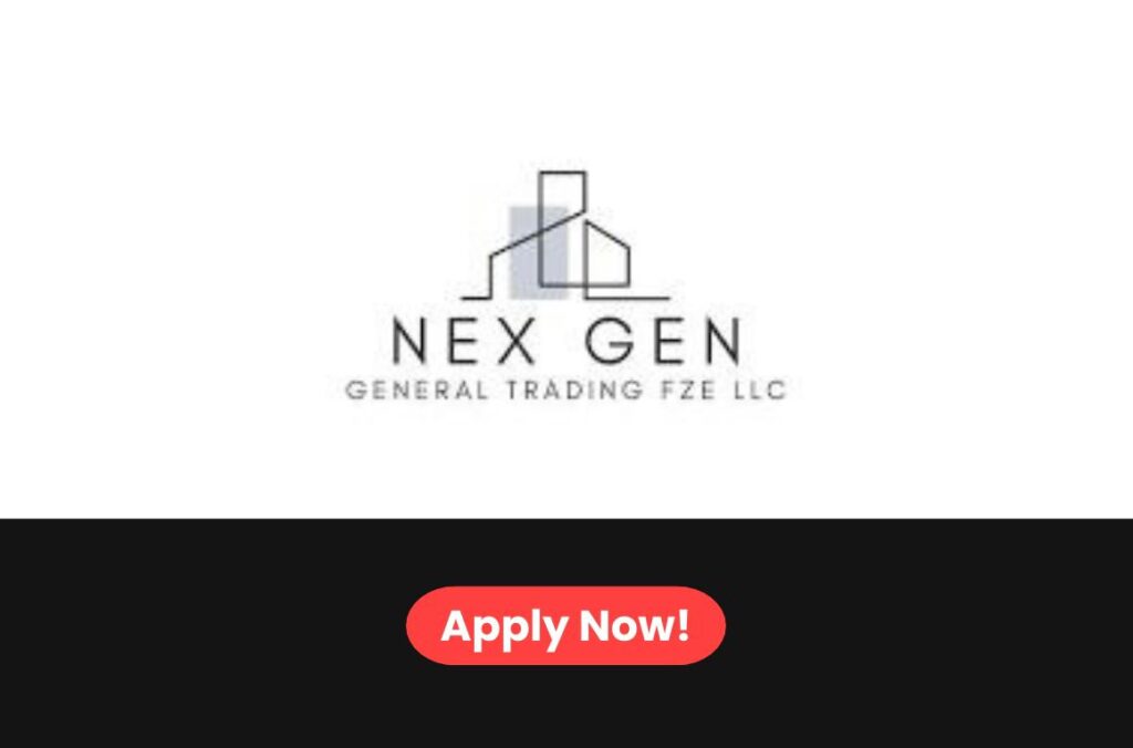 Nexgen Link General Trading LLC Hiring 2026: Driver cum Sales Executive Job Vacancy in Dubai