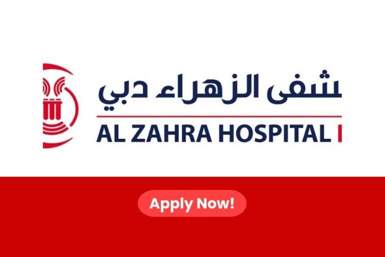 Al Zahra Hospital Careers 2026: Multiple Job Vacancies in Dubai, UAE