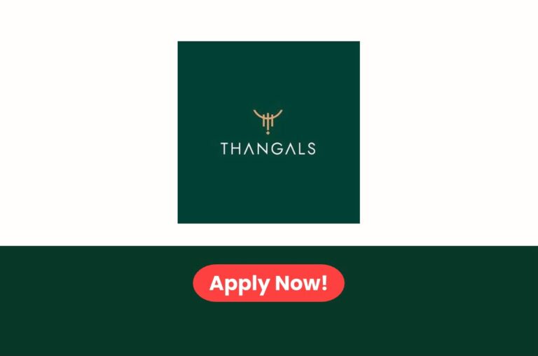 Thangals Jewellery Careers 2026: Sales Job Vacancies in Dubai, UAE